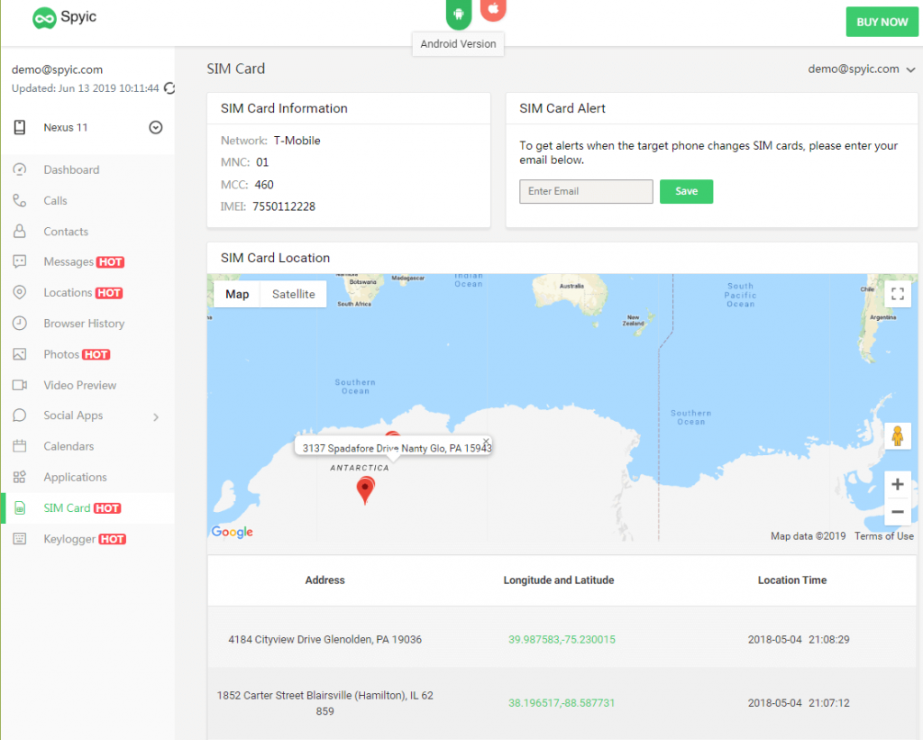 Spyic - Como encontrar a localização de alguém pelo número do celular