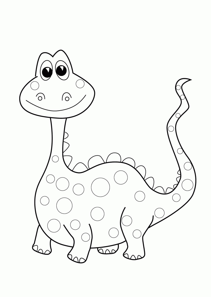 Dinossauro pra colorir