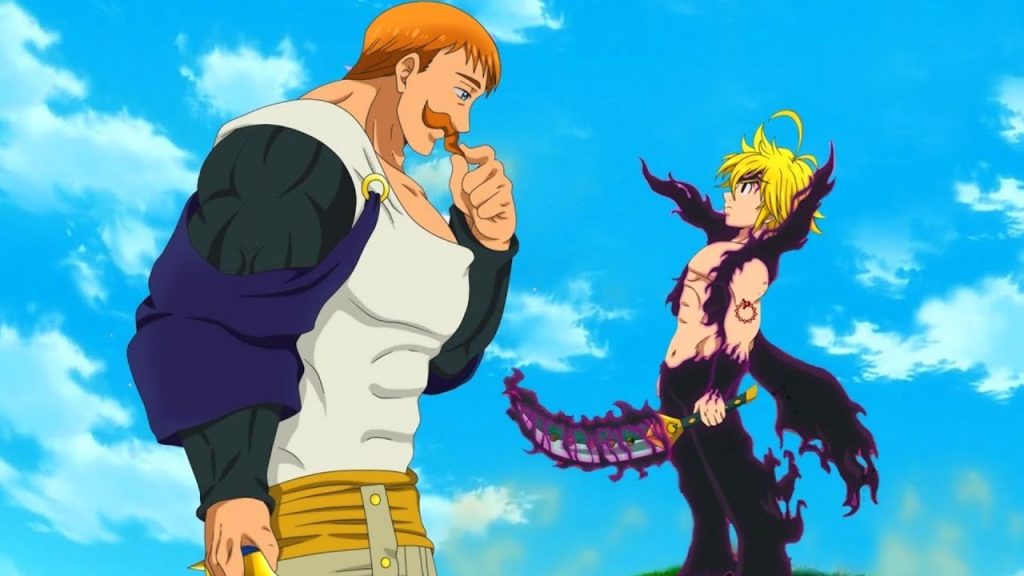 Meliodas vs Escanor legendado online em português