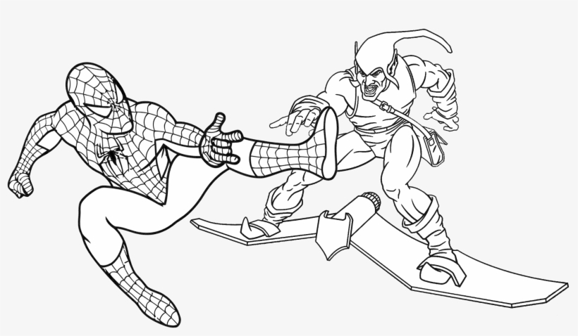 15 desenhos do homem aranha para pintar