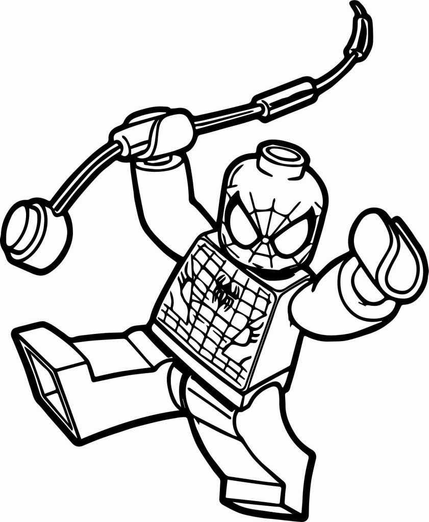 15 desenhos do homem aranha para pintar