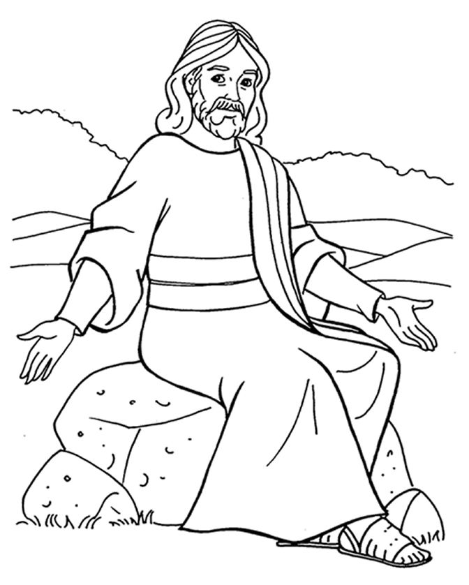 Desenhos biblicos para colorir