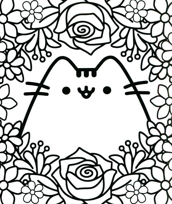 Desenhos para colorir kawaii