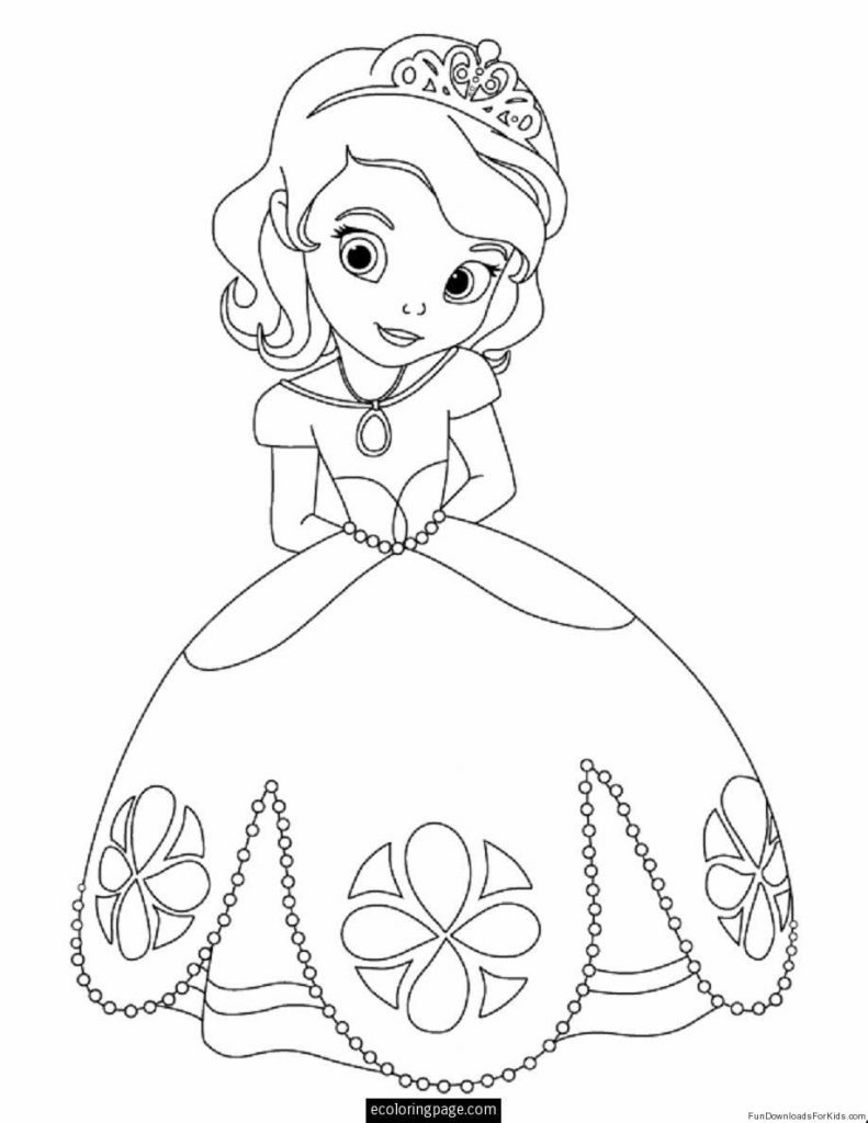 Confira 10 desenhos para colorir princesas, para baixar, imprimir e pintar.