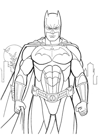 Baixe agora mesmo 10 desenhos e imagens do Batman pra colorir do seu jeito e fazer uma arte épica com o cavaleiro das trevas.