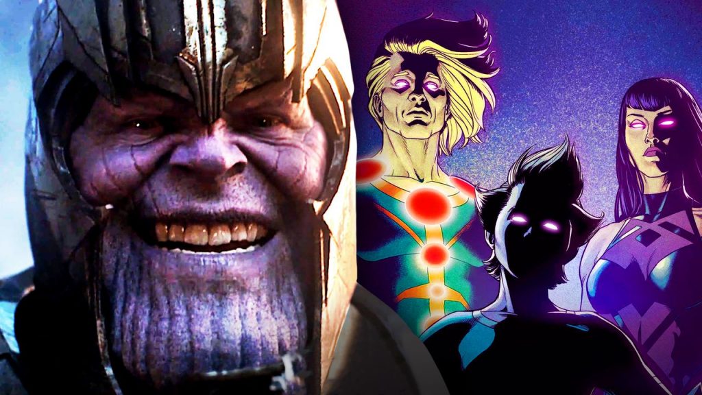 8 coisas que conectam Thanos e Eternos