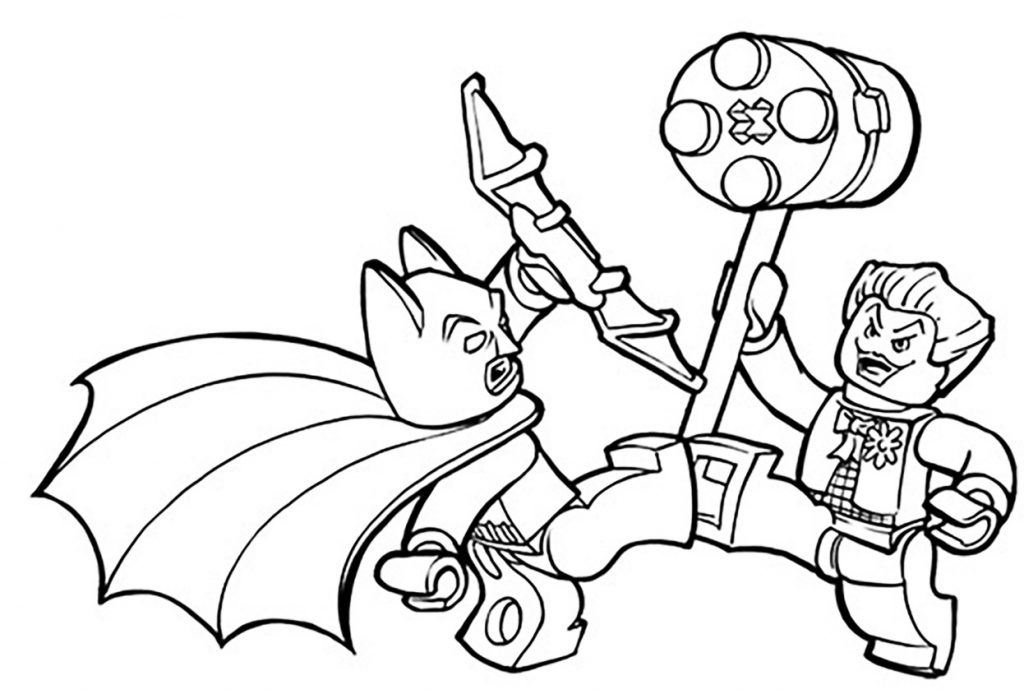 Desenhos do Batman para colorir, pintar, baixar e imprimir - Batman Coloring Page and Printable