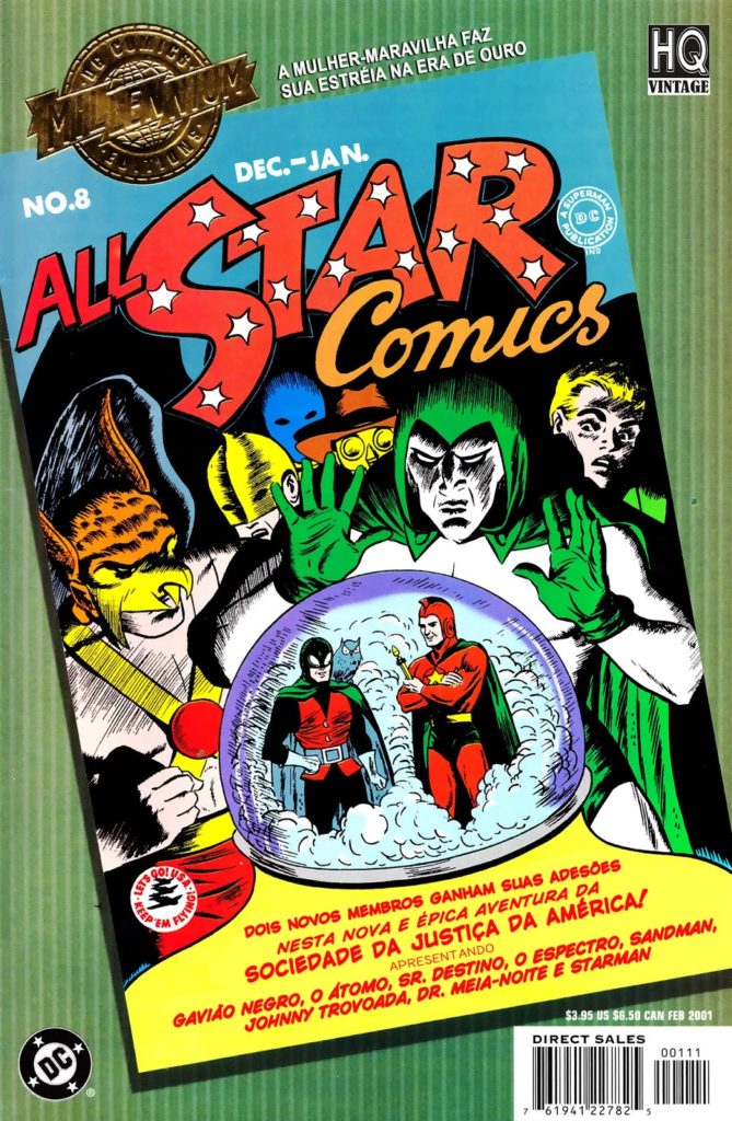 Os 10 quadrinhos mais importantes da história da DC - All Star Comics #8