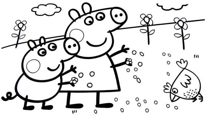 Confira diversos tipos de Peppa Pig Desenho para Colorir. Você pode baixar, imprimir e pintar de acordo com sua criatividade.