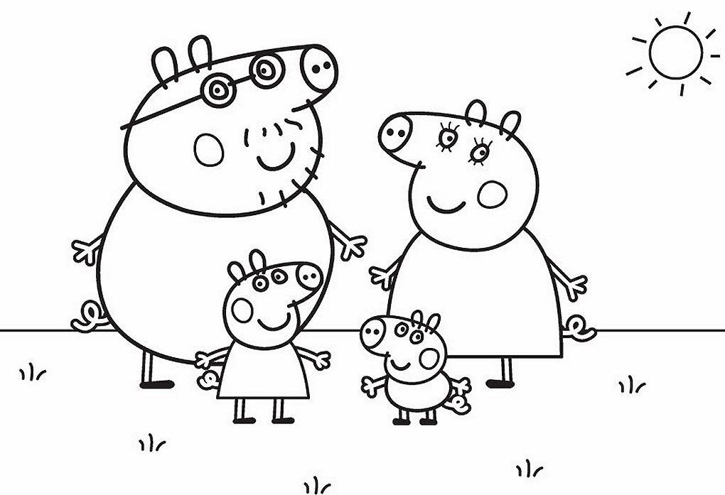 Confira diversos tipos de Peppa Pig Desenho para Colorir. Você pode baixar, imprimir e pintar de acordo com sua criatividade.