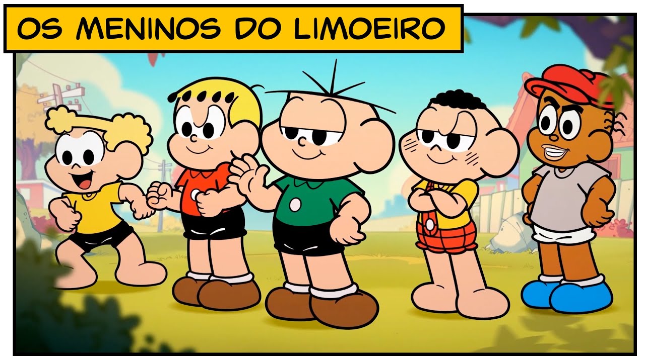 Quem são os Meninos da Turma da Mônica - Nome dos Meninos da Turma da Mônica.