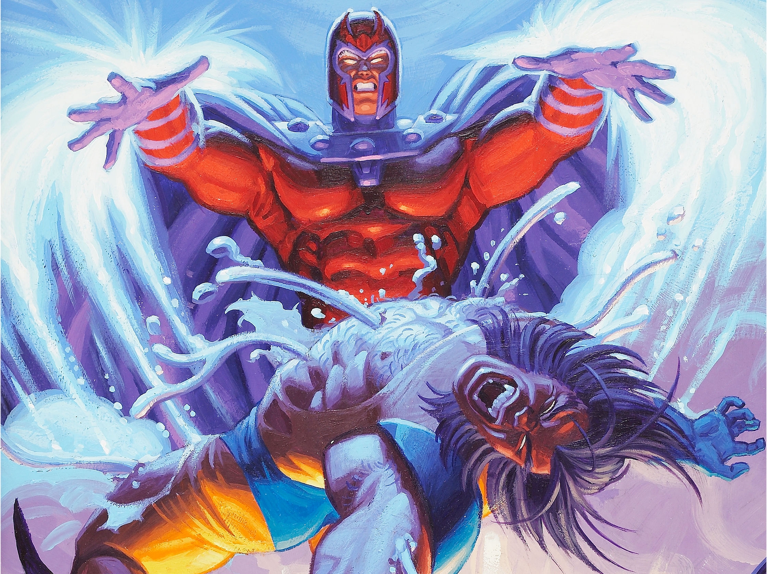 Depois de sua luta contra Magnuse ele obter todo o metal de seu equeleto, como Wolverine conseguiu seu Adamantium de volta depois que Magneto o removeu?