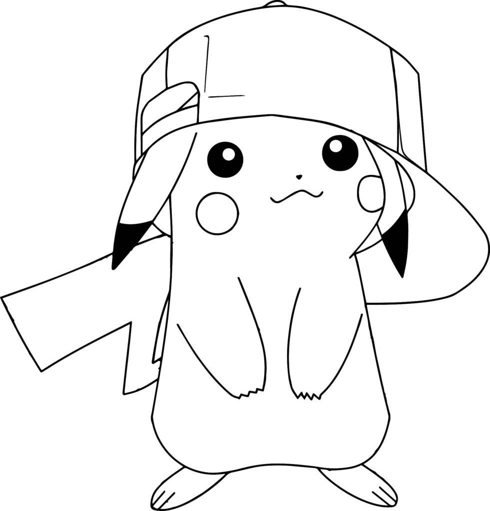 Pikachu Coloring Page - Download and Printable Images. Spark your creativity with beautiful Pikachu designs. Enjoy!