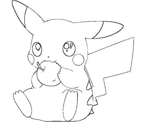 Pikachu Coloring Page - Download and Printable Images. Spark your creativity with beautiful Pikachu designs. Enjoy!