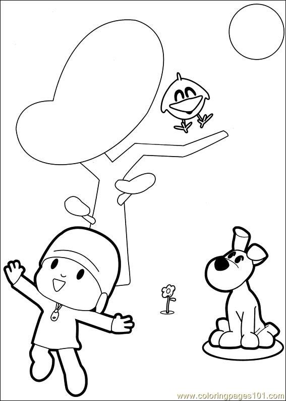 Divirta-se com diversas imagens para pintar desse personagem tão querido. Confira agora Pocoyo desenho para colorir, baixar e imprimir grátis.