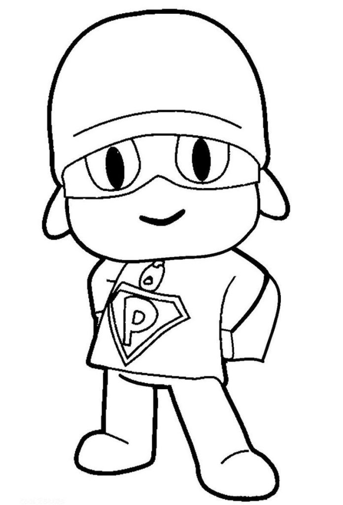 Divirta-se com diversas imagens para pintar desse personagem tão querido. Confira agora Pocoyo desenho para colorir, baixar e imprimir grátis.