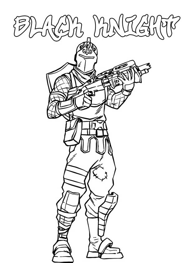 Fortnite Coloring Page - Battle Royale - Download and Printable. Paint several images and characters from the game that won everyone over.