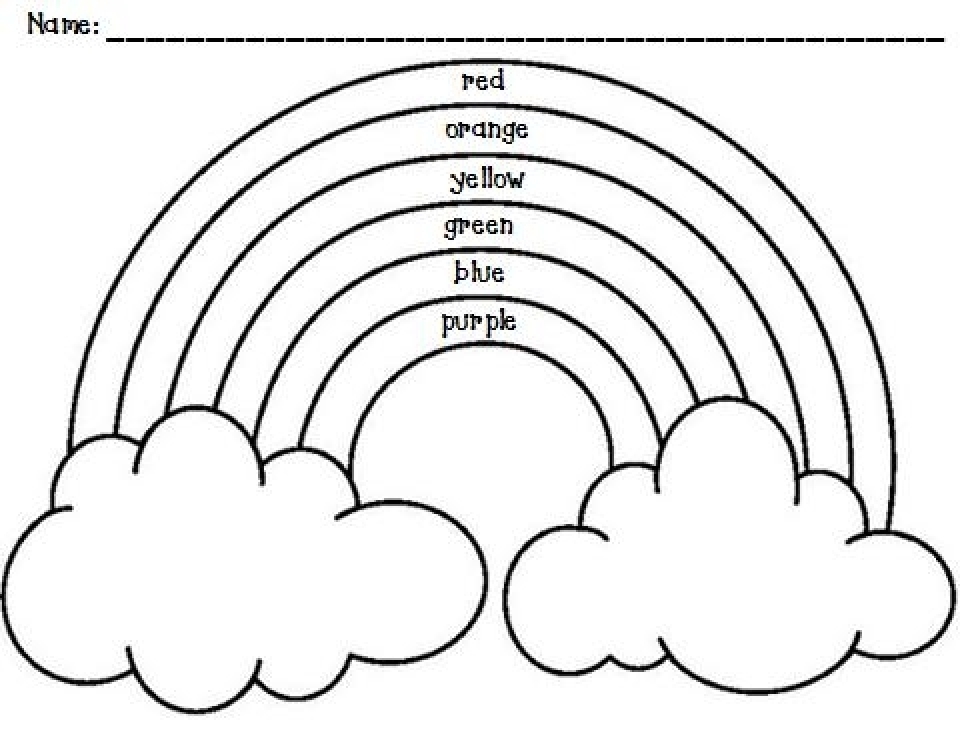 Rainbow Coloring Page - Download and Printable Images. Spark your creativity with beautiful rainbow designs.