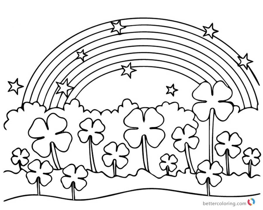 Rainbow Coloring Page - Download and Printable Images. Spark your creativity with beautiful rainbow designs.