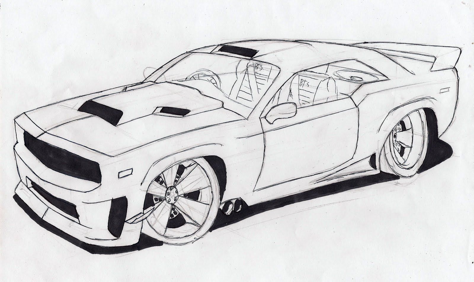 Como desenhar um carro, fácil passo a passo para iniciantes com esse vídeo tutorial para aprender a desenhar um veículo ou automóvel.