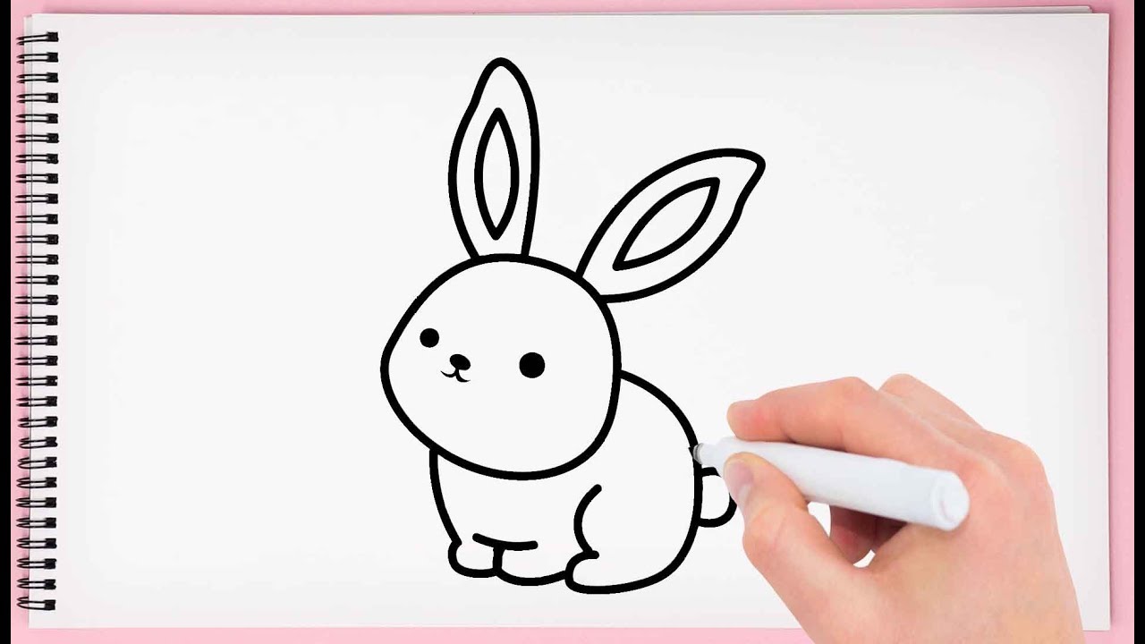 Como desenhar um coelho