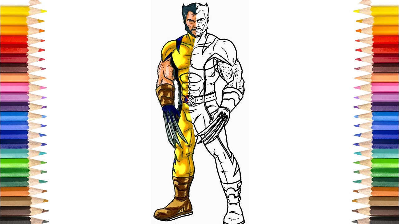 Veja 15 desenhos do Wolverine para você pintar do jeito que quiser. Baixe todas as imagens e dê asas à sua criatividade.
