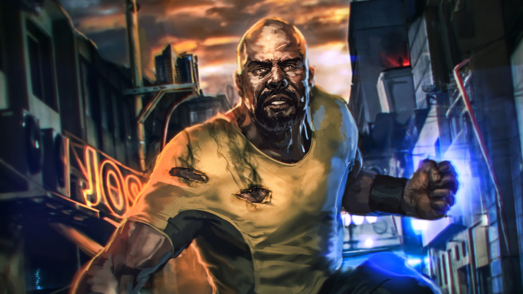 Luke Cage Poderes e Habilidades. Qual é a fraqueza do Luke Cage? Como ganhou seus poderes? Confira tudo isso e muito mais.