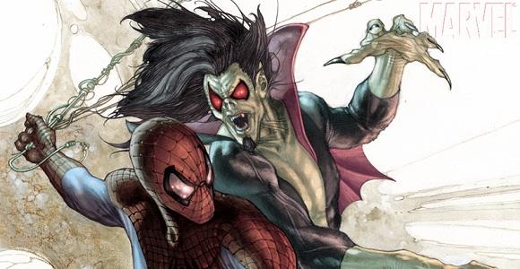 Marvel Morbius vs Homem Aranha