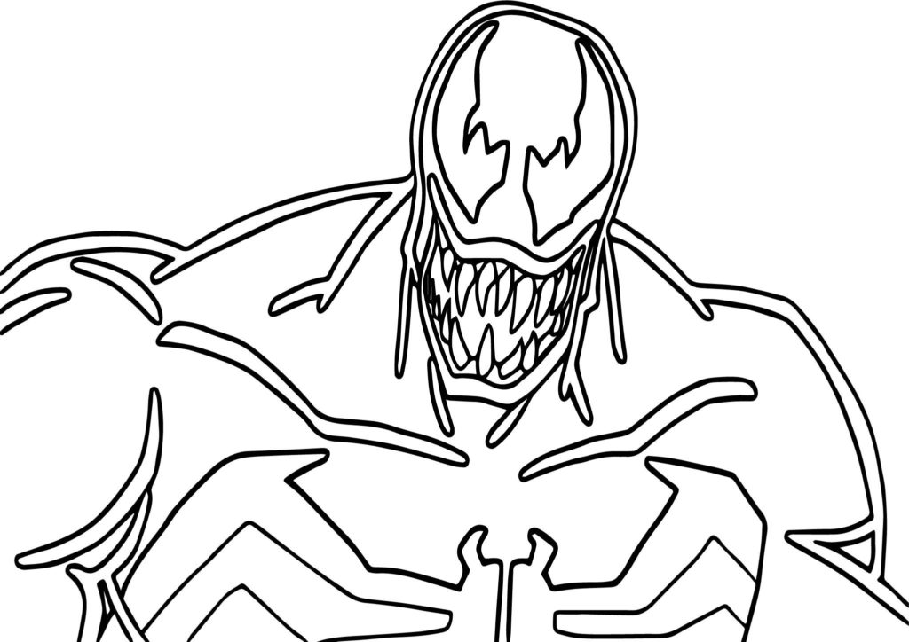 Veja 15 desenhos do Venom para você pintar do jeito que quiser. Baixe todas as imagens e dê asas à sua criatividade.