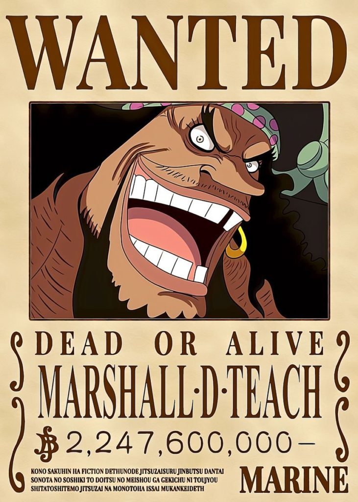 Quem é Marshall D. Teach, o Barba Negra de One Piece. Quais seus poderes e habilidades? Como conseguiu duas Akuma no mi? Venha conferir!