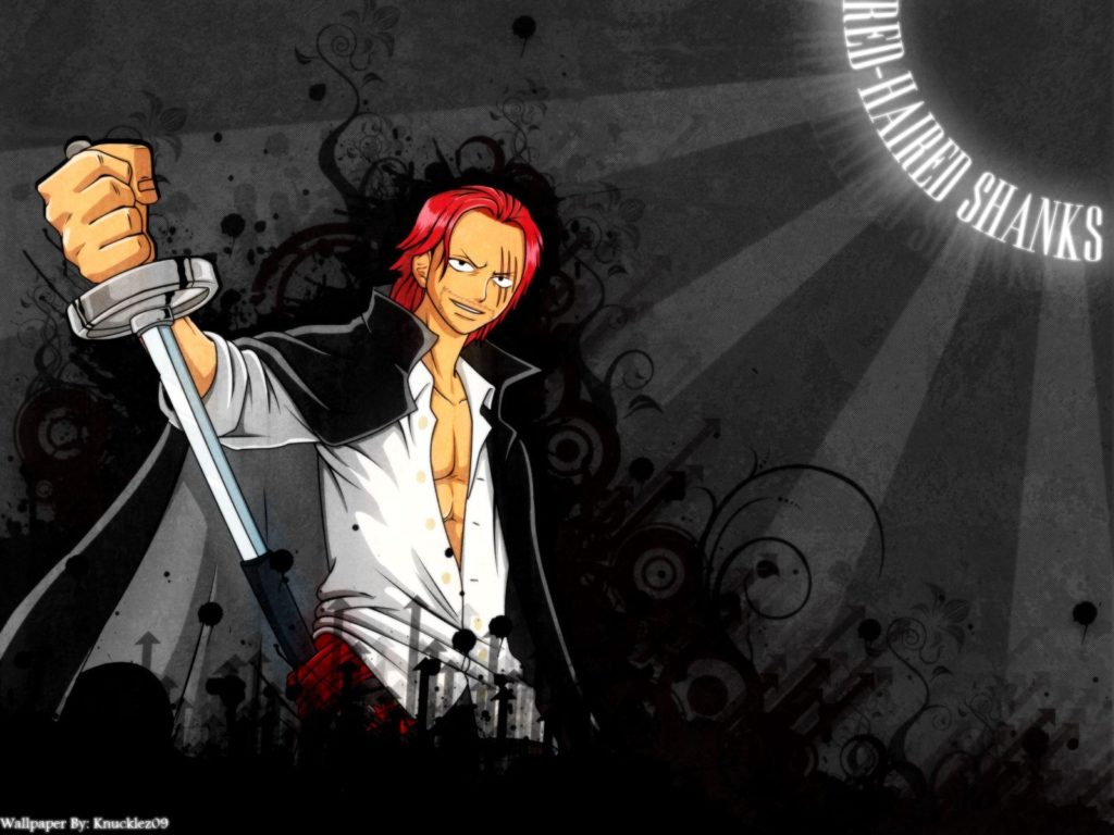 Quem é Shanks O Ruivo? Qual seu poder, habilidades e tipos de Haki que possui? Que tipo de espada possui e qual sua recompensa em One Piece?