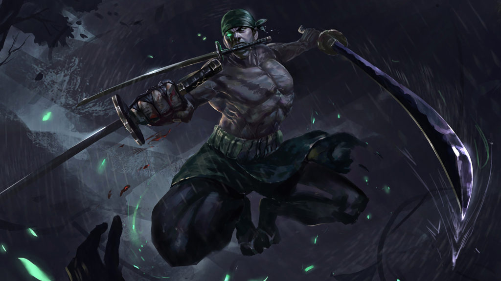 Roronoa Zoro Wallpaper - incríveis imagens em cenas épicas do espadachim dos chapéus de palha (mugiwara)