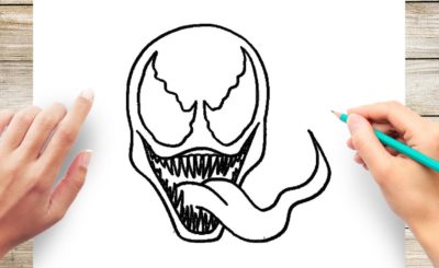 Aprenda passo a passo Como desenhar o Venom, o homem aranha preto nesse vído tutorial com dicas para fazer um desenho de maneira fácil e simples.