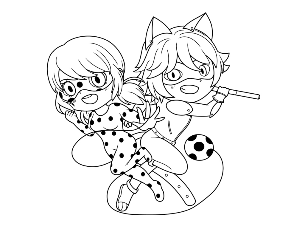 Ladybug para colorir - Miraculous: As Aventuras de Ladybug e Cat Noir - Confira desenhos fantásticos da Ladybug baixar, imprimir e pintar do jeito que quiser.