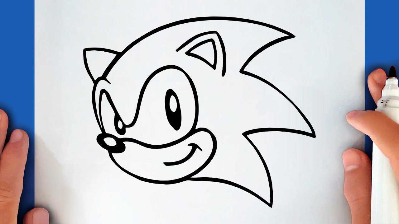Sonic the Hedgehog - There are several images and scenarios involving the fastest character in video games for you to print and paint