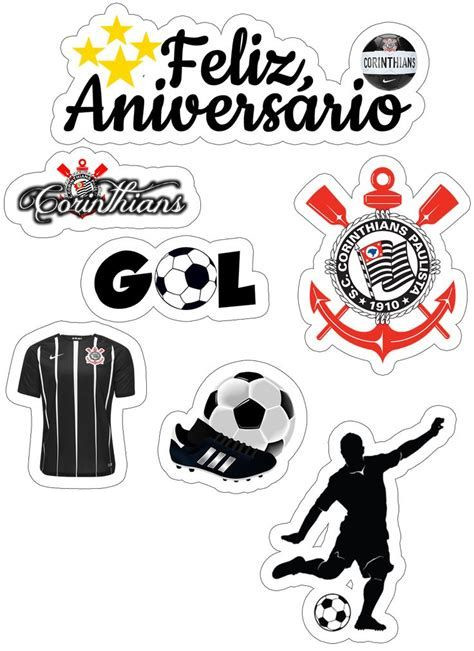 Ideias de Topo de bolo do Corinthians para imprimir e fazer uma linda arte em tortas, bolos cupcakes e muito mais. Baixe o pdf e imprima em qualquer lugar.