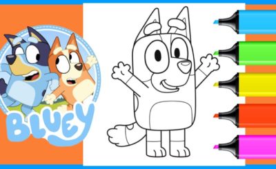 Bluey coloring pages - Download lots of exciting bluey images for you to make a beautiful painting. Download it as a pdf and take it anywhere.