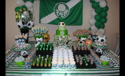 Bolo do Palmeiras - confira diversas ideias de bolos e tortas com o tema da Sociedade Esportiva Palmeiras, o Verdão Campeão.