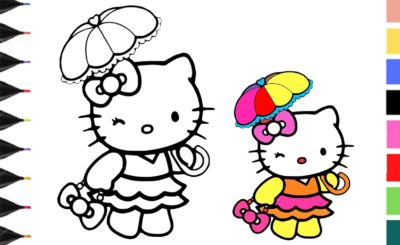 desenhos para colorir hello kitty