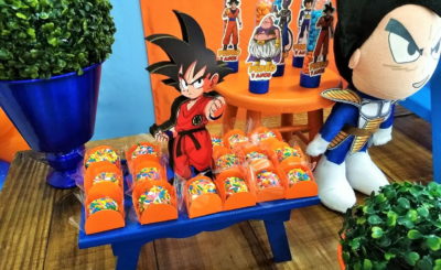 Dragon Ball Cake Topper Ideas - Set up various printable images to place on your cake or cupcake with Goku, Vegeta, Gohan and other warriors.