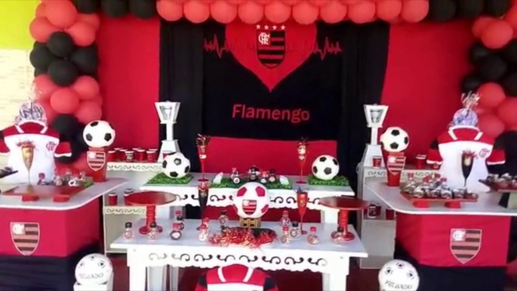 Topo de bolo do Flamento - confira diversas ideias de topo de bolo e tortas do Flamengo, o rubro-negro da Gávea Mengão.