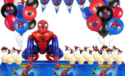 Spiderman cake topper - best spider man cake and cupcake ideas to liven up parties and events. Save the image in pdf to print whenever you want.