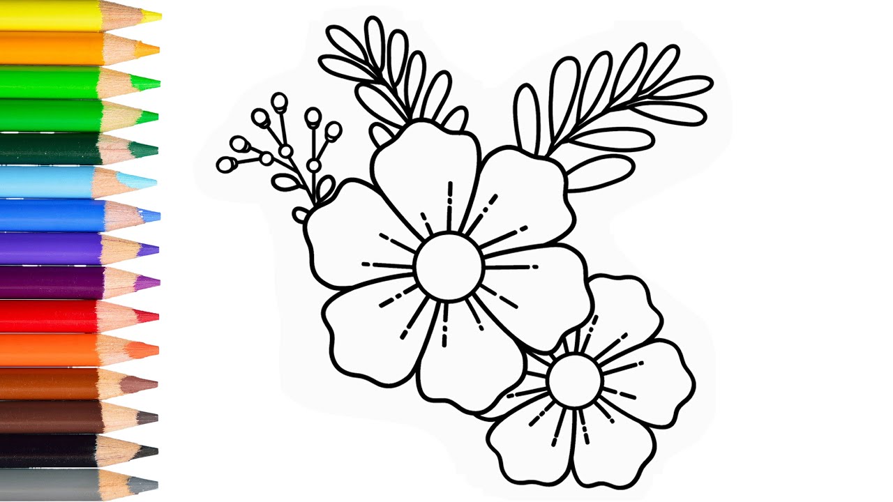Flor desenho - confira diversas imagens e desenhos grátis de flores para baixar, imprimir e colorir do seu jeito.
