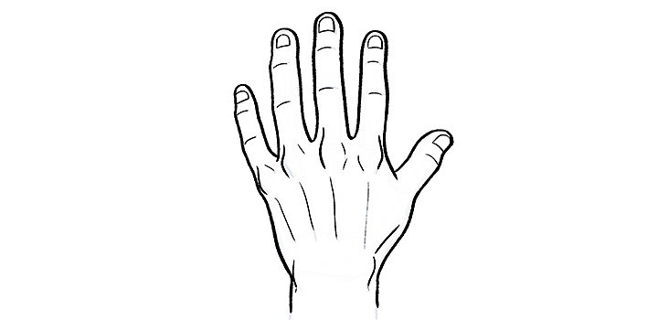 How to draw a hand - learn to draw a hand easy and step by step with this video tutorial. Watch and practice your drawing. Come on!