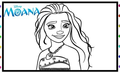 Moana desenho para colorir - baixe diversas imagens e desenhos dessa linda princesa Moana da Disney em cenas super divertidas para imprimir e pintar.