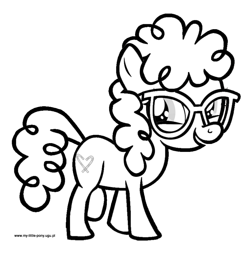 My Little Pony para colorir - confira diversos desenhos fofos e cativantes do pequeno pônei para imprimir e pintar.