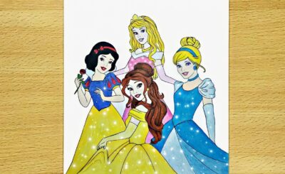 Desenhos para colorir Princesas