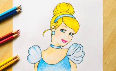 Cinderella desenho para colorir e imprimir - confira diversas imagens (PNG) grátis para baixar, imprimir e pintar com o tema da princesa Cinderella da Disney.