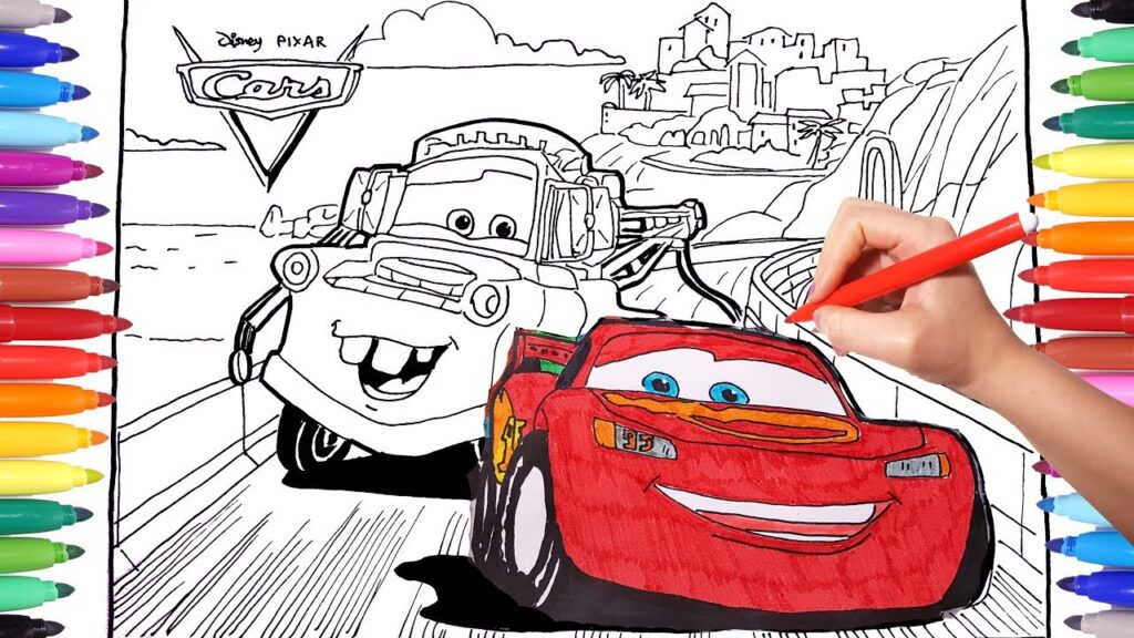 Desenho de Carros - confira diversas imagens (png) de desenhos de carros para salvar, imprimir e pintar do se jeito inclusive com os Carros da Disney