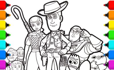 Desenho do Toy Story - confira imagens (png) para baixar, imprimir e colorir do Woody, Buzz Lightyear, Cabeça de Batata e muitos outros da animação